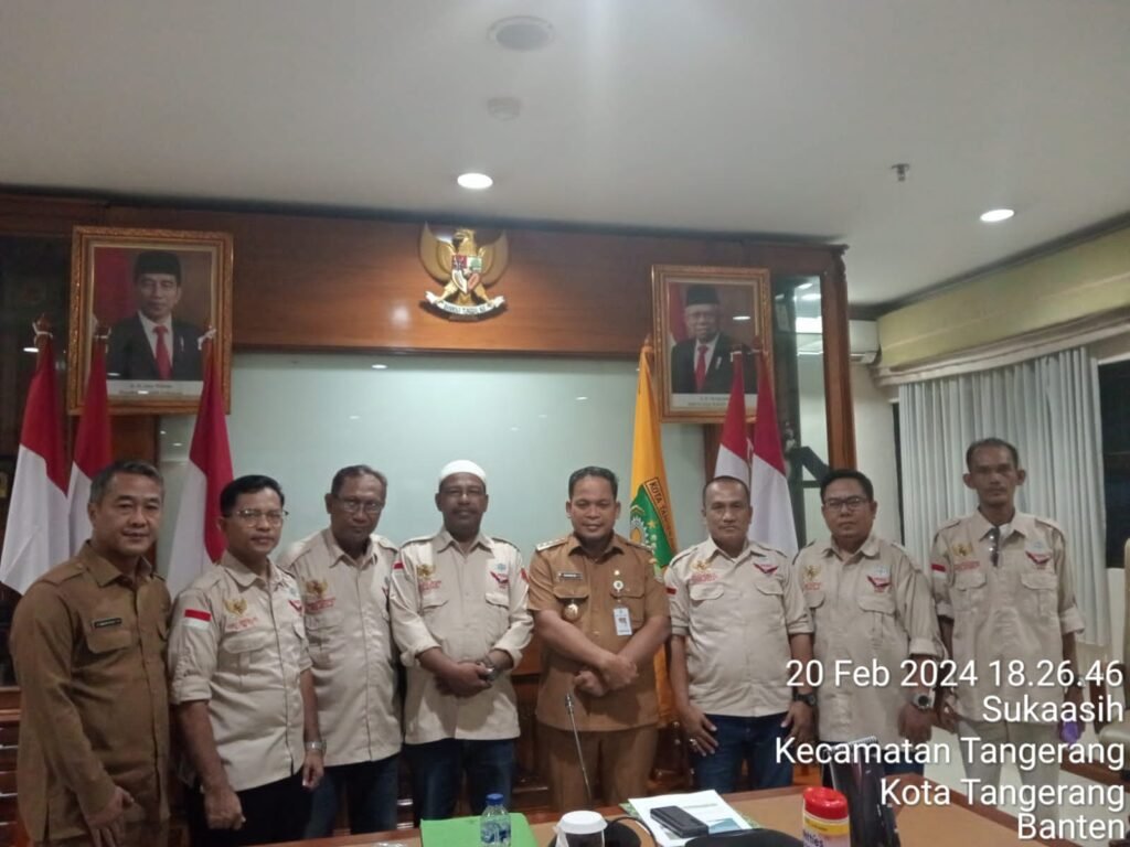 Pengurus GWI DPD Provinsi Banten Dan DPC GWI Kota Tangerang Mengadakan Audiensi Dengan Pj Walikota Tangerang