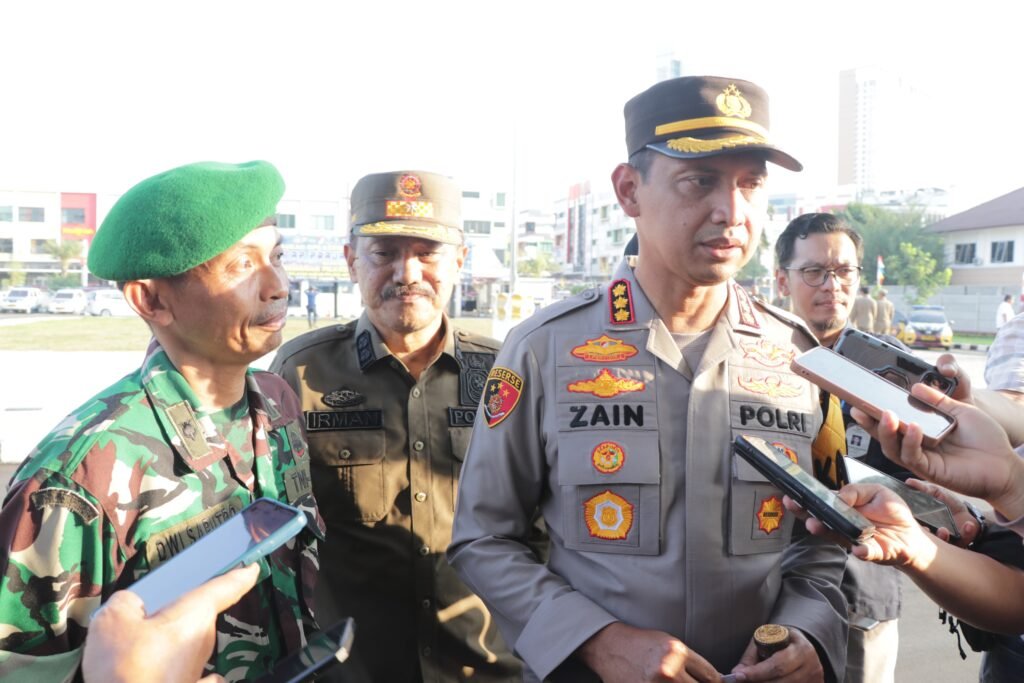 *Jelang Pilkada Serentak, Kapolres Metro Tangerang Kota Pimpin Apel Operasi Mantap Praja 2024*