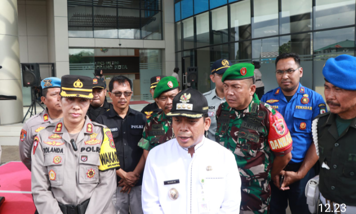 *Apel Operasi Lilin Jaya, 1. 499 Personil Gabungan Siap Amankan Nataru di Wilayah Hukum Polres Metro Tangerang Kota*