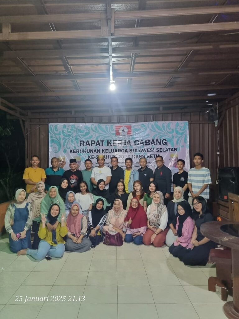 menggelar Rapat Kerja Cabang (Rakercab) untuk periode 2025-2026 di Villa Kayu Bogor, Sabtu-Ahad, 25-26/01/25.