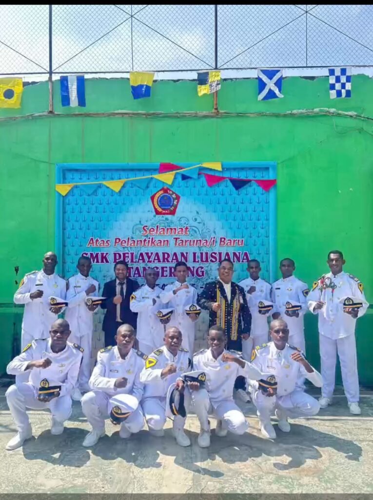 *Pelantikan Taruna dan Taruni Sekolah Pelayaran Lusiana Tangerang*