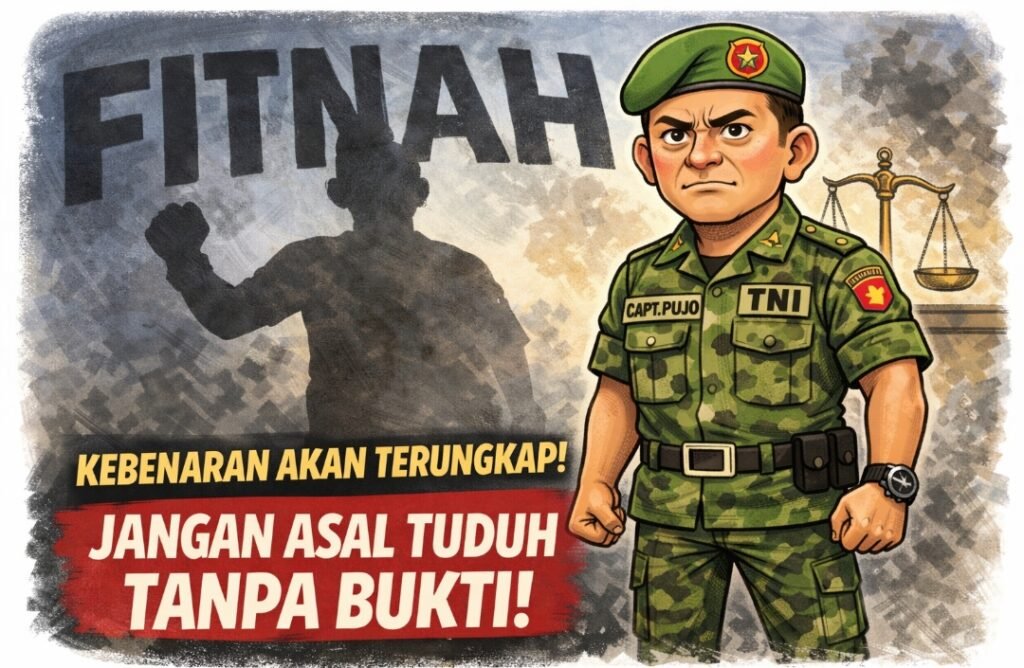 Perwira TNI Denpom Jatake Bantah Tuduhan, Diduga Jadi Korban Fitnah Oknum