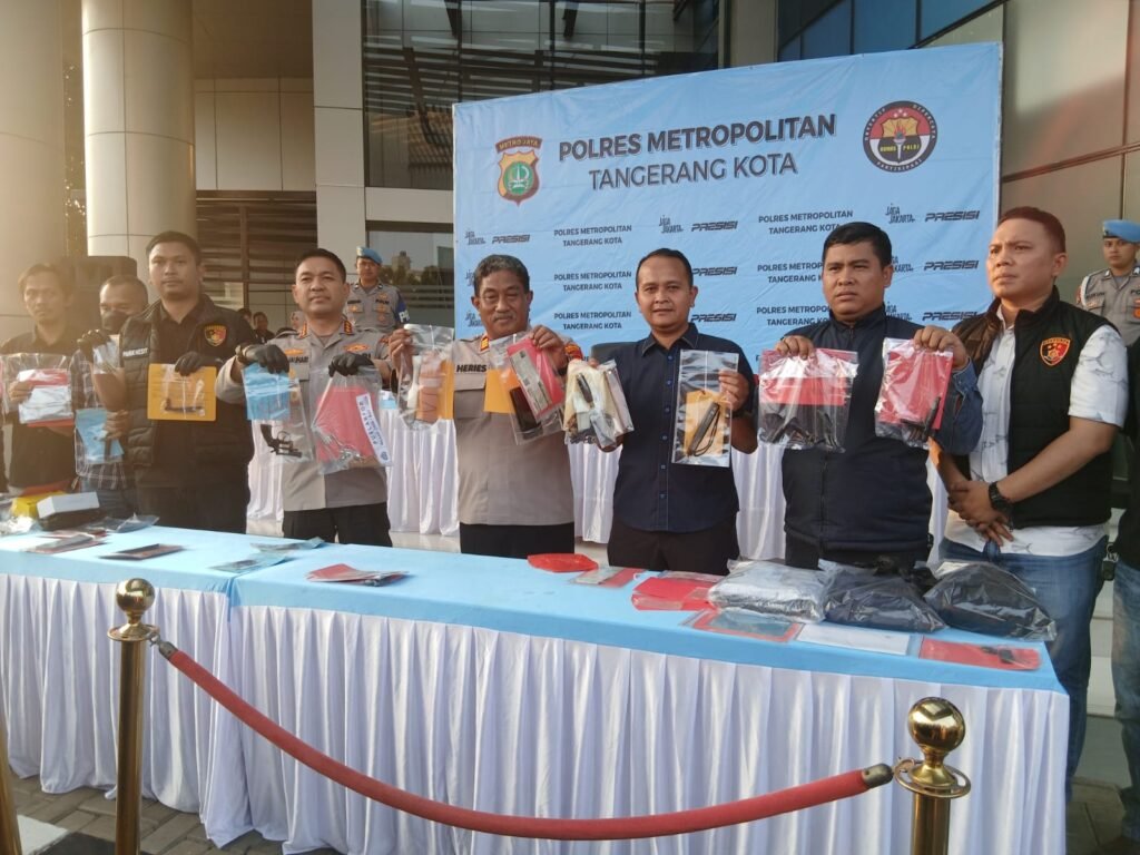 Polres Metro Tangerang Kota berhasil mengungkap sebanyak 52 kasus tindak pidana