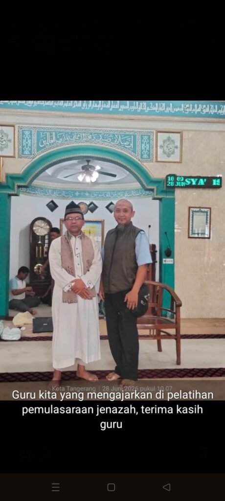 Mencetak Generasi Amanah: Pelatihan Pemulasaraan Jenazah Gratis di Masjid Al-Bayyinat Tangerang Satukan Aspek Agama dan Kesehatan