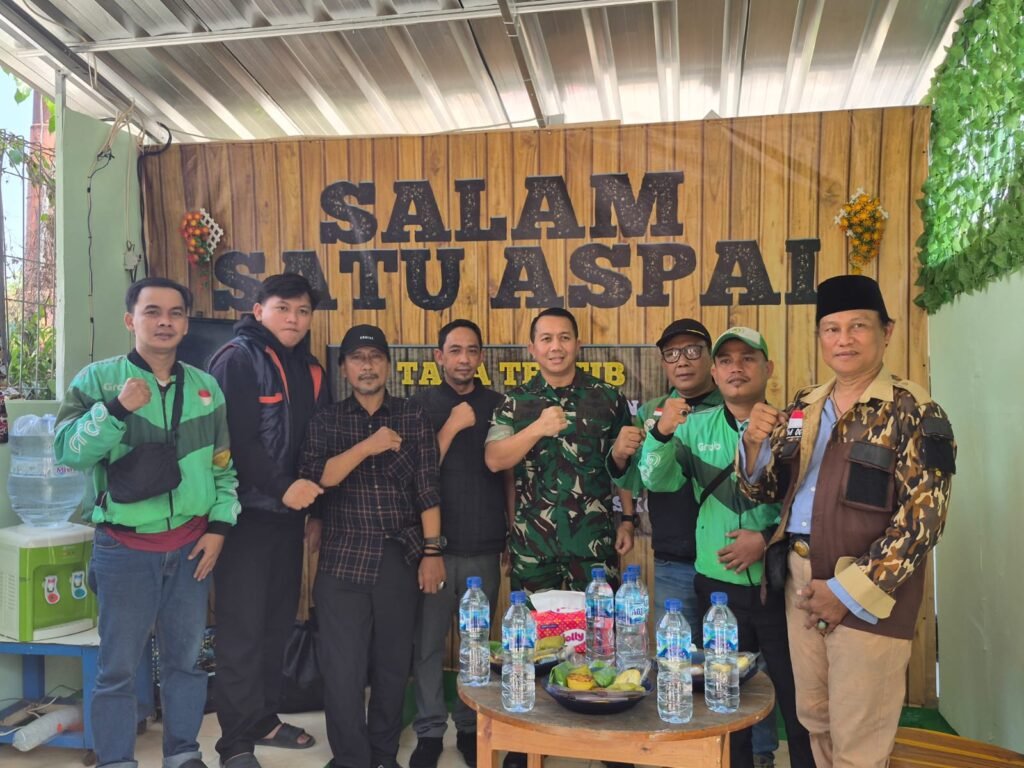 Dandim 0506/Tangerang Resmikan Shelter Grab, Wujudkan “Satu Posko Sejuta Kepedulian” untuk Perkuat Sinergi TNI dan Ojol