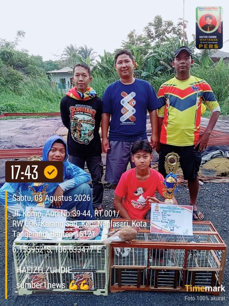 Hobi Merpati Tetap Eksis, Lapak Auri Neglasari Digelar Meriah dengan Hadiah Rp3 Juta