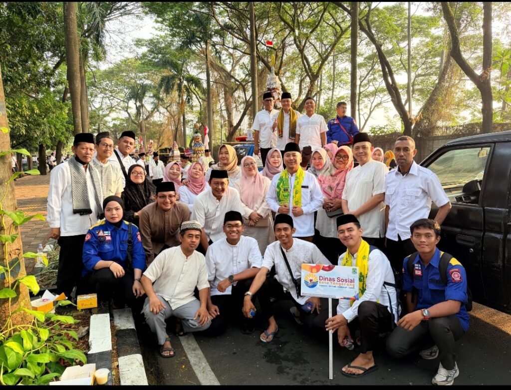 Kirab Gunungan Festival Maulid di Taman Elektrik, Dinas Sosial Turut Meriahkan Kegiatan