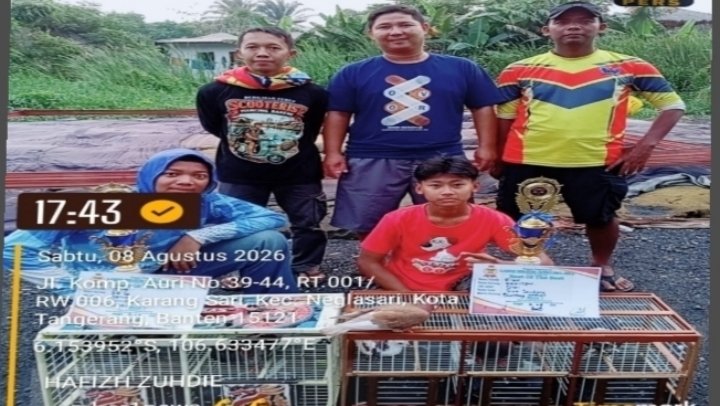 Hobi Merpati Tetap Eksis, Lapak Auri Neglasari Digelar Meriah dengan Hadiah Rp3 Juta